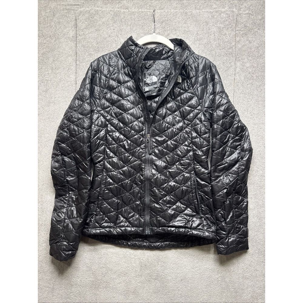 The North Face Jacket Womens‎ XS Black Quilted Thermoball insulated Puffer